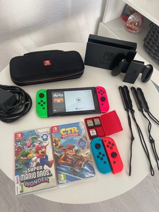 Nintendo Switch Azul y Rojo