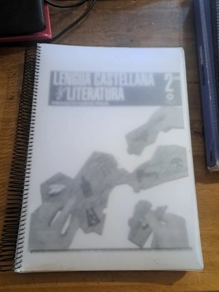 Libro de 2 de bachillerato de Lengua