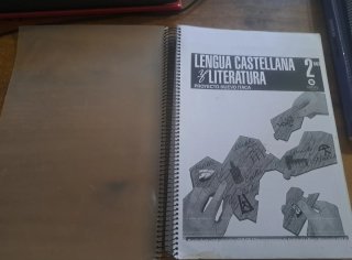 Libro de 2 de bachillerato de Lengua