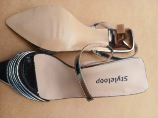 Sandalias Styleloop plateadas