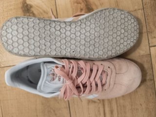 Zapatillas Adidas Gazelle Beige/Rosa Talla 38