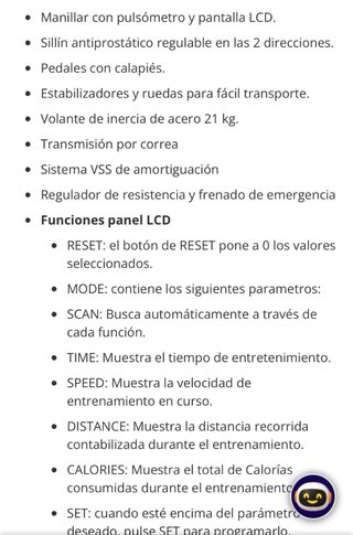 Bicicleta Estática