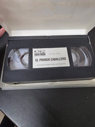 VHS El Primer Caballero - Sean Connery