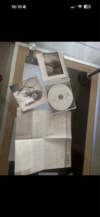 Taylor Swift TTPD CD + Foto Firmada