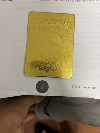 Carta Pokémon Charizard Metalizada MAX 500 HP