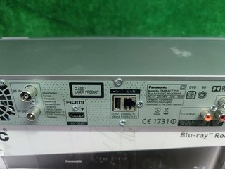 Panasonic DMR-BCT755 - Blu-Ray + HDD Recorder Grabadora Con Disco Duro De 500GB