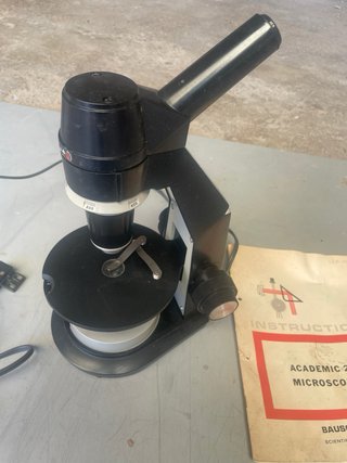 Microscopio Bausch & Lomb Vintage