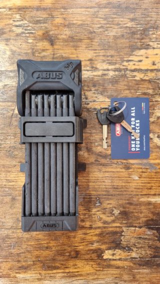 Candado Abus Bordo 6000k plegable