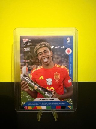 Cromo Topps NOW Lamine Yamal Euro 2024