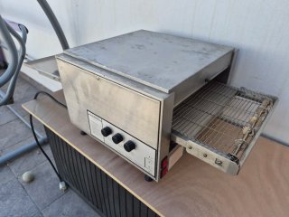 Horno de pizza acero inoxidable