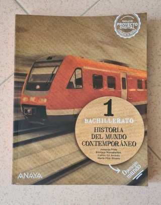 Libros de 1° Bachiller de Ciencias Sociales. Anaya