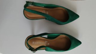 Sandalias Marypaz verdes talla 40