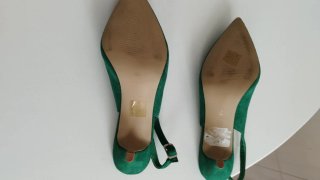 Sandalias Marypaz verdes talla 40