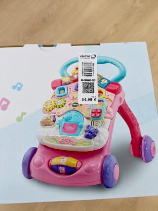Andador VTech Andandín 2 en 1 rosa
