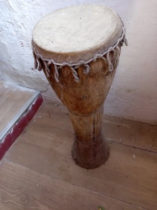 Tamburi africani in legno