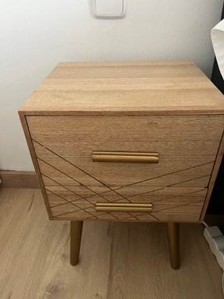 Comodini in legno e metallo
