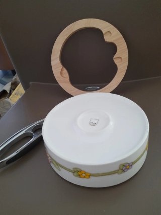 Portanoci Thun in metallo e legno