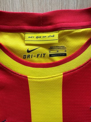 Camiseta FC Barcelona Xavi 6 Nike 2013/14 Senyera