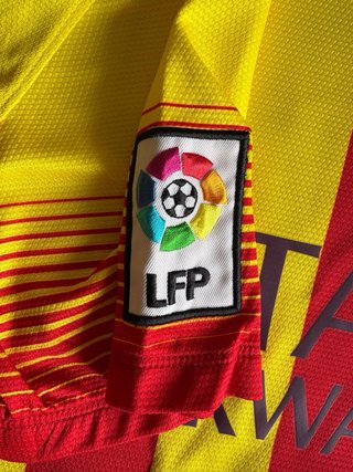 Camiseta FC Barcelona Xavi 6 Nike 2013/14 Senyera