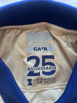 Camiseta RC Deportivo Kappa 25 Aniversario TallaXL