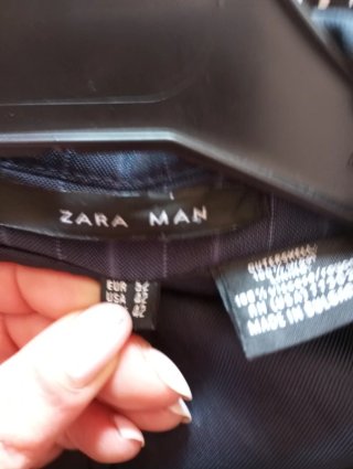 Traje Raya Azul Zara T.52