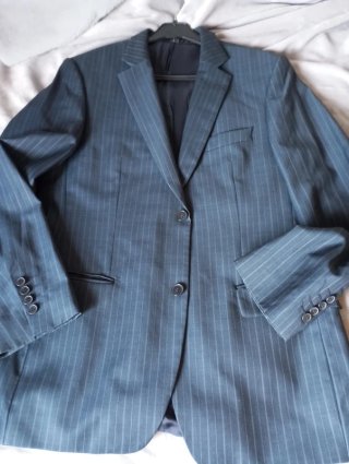 Traje Raya Azul Zara T.52