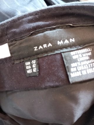 Traje Raya Azul Zara T.52