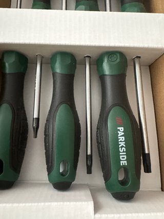 Set 6 Destornilladores Parkside Torx TX