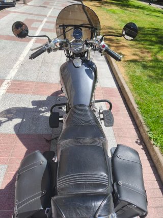 Kawasaki Vulcan EN500 gris