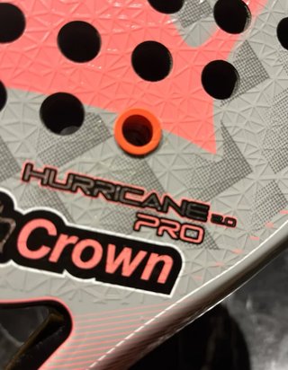 Pala Pádel Black Crown Hurricane 2.0