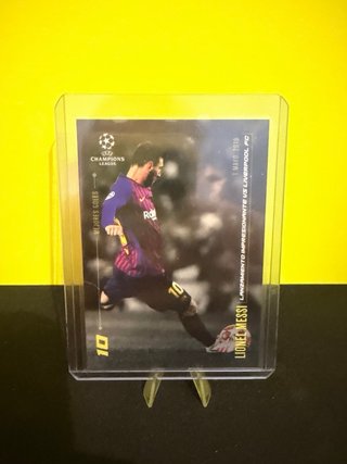 Cromo Lionel Messi Champions League 2019
