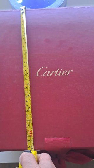 Caja exclusiva regalo plegable con Lazo de Cartier