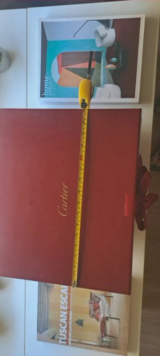 Caja exclusiva regalo plegable con Lazo de Cartier