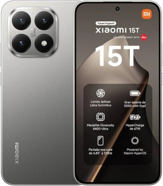 Xiaomi 15T Gris/Plateado precintado