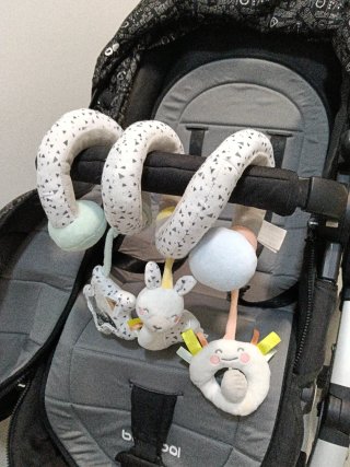 Carro Bebe 3 Piezas Gris