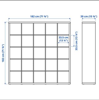 Estantería Kallax Ikea Madera
