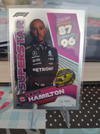 Carta Coleccionista Lewis Hamilton F1 2023
