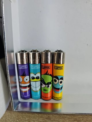 Lote 4 Clippers Divertidos Ojos Saltones