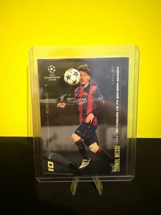 Cromo Lionel Messi Champions League 2015