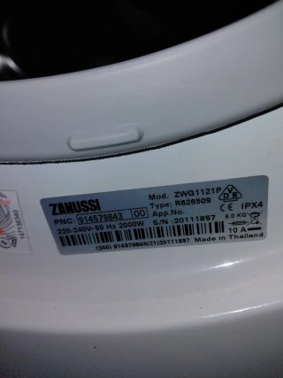 Lavadora Zanussi FLPHI 00SP