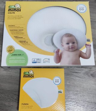 Cojín Mimos para bebé con funda transpirable