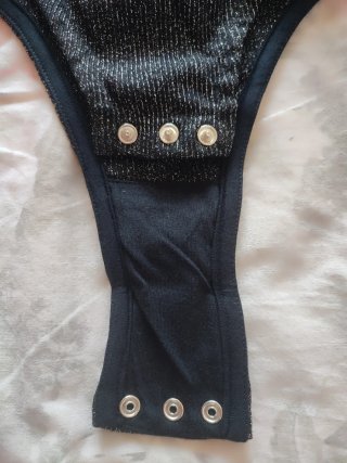 Body Kappa donna nero/argento