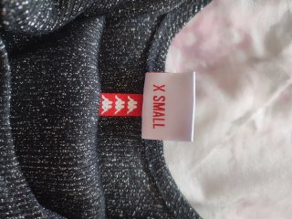 Body Kappa donna nero/argento