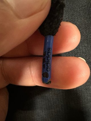 Sudadera Adidas Mujer XL Negra Bandas Azules