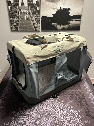 Transportin perros o gatos plegable Travel time