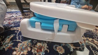 Silla Comedor Bebé Oso Azul