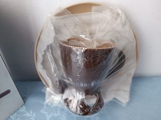 Fondue de cerámica nueva