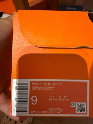 Nike Free Metcon 5 Talla 42.5