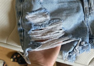 Shorts vaqueros Stradivarius rotos