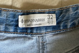 Shorts vaqueros Stradivarius rotos